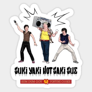 Suki Yaki Hot Saki Sue Sticker